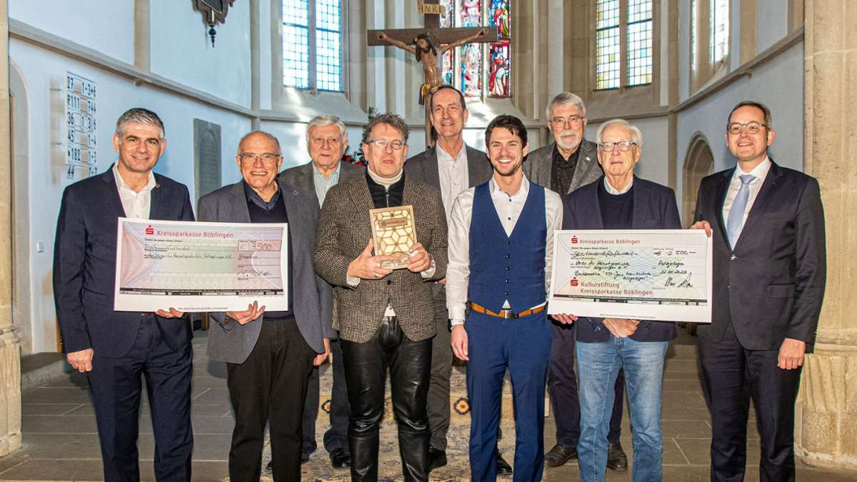 550 Jahre Mauritiuskirche in Holzgerlingen: Spenden machen Buch erst möglich