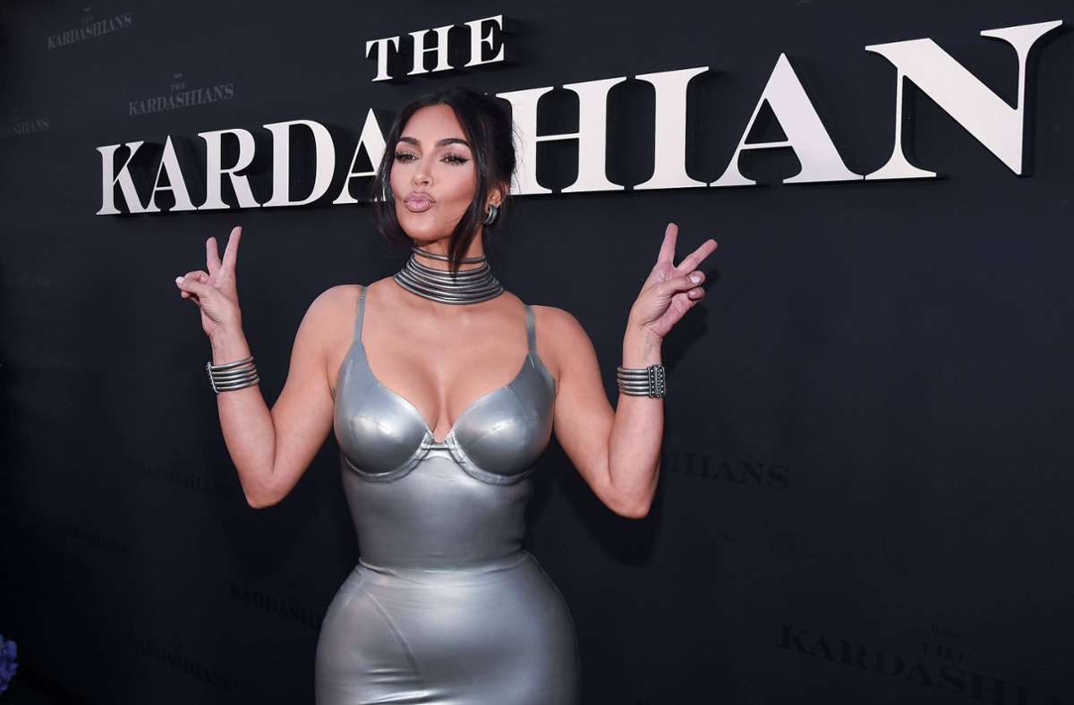 Die Influencerin und Unternehmerin Kim Kardashian.