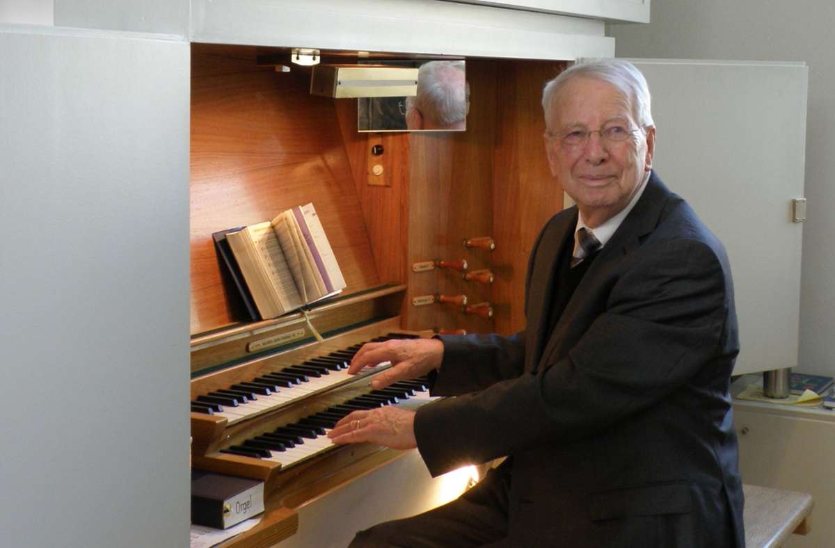 70 Jahr im Orgeldienst: Eberhard Wieland aus Herrenberg: Organist mit Leib und Seele