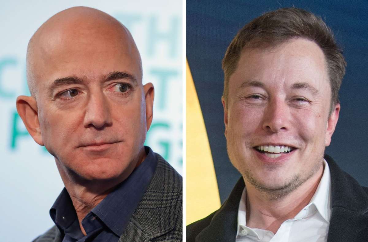 Tesla vs. Amazon: Rivalität der Milliardäre – Elon Musk stichelt auf Twitter gegen Jeff Bezos