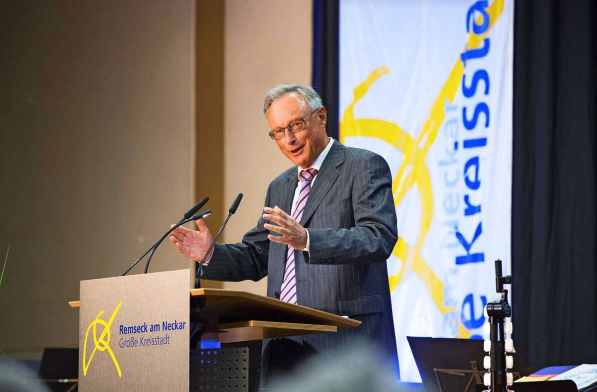 Schlumberger wird 75: Remsecks erster Oberbürgermeister