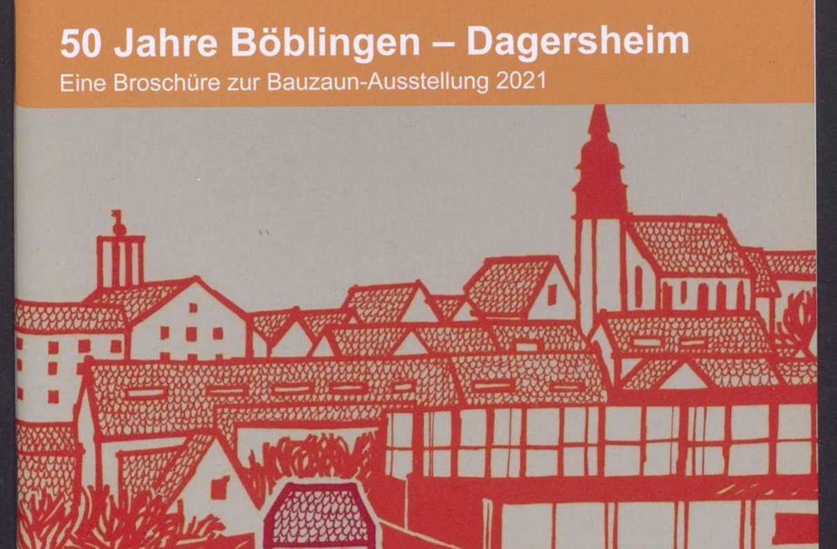 Liegt druckfrisch vor: Die broschüre zur Eingemeindung vor 50 Jahren Foto: Stadt Böblingen