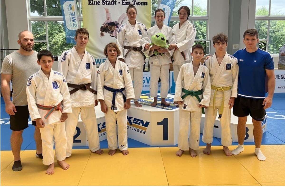 Judo: Mädels des Gymnasium Unterrieden ziehen ins Bundesfinale ein