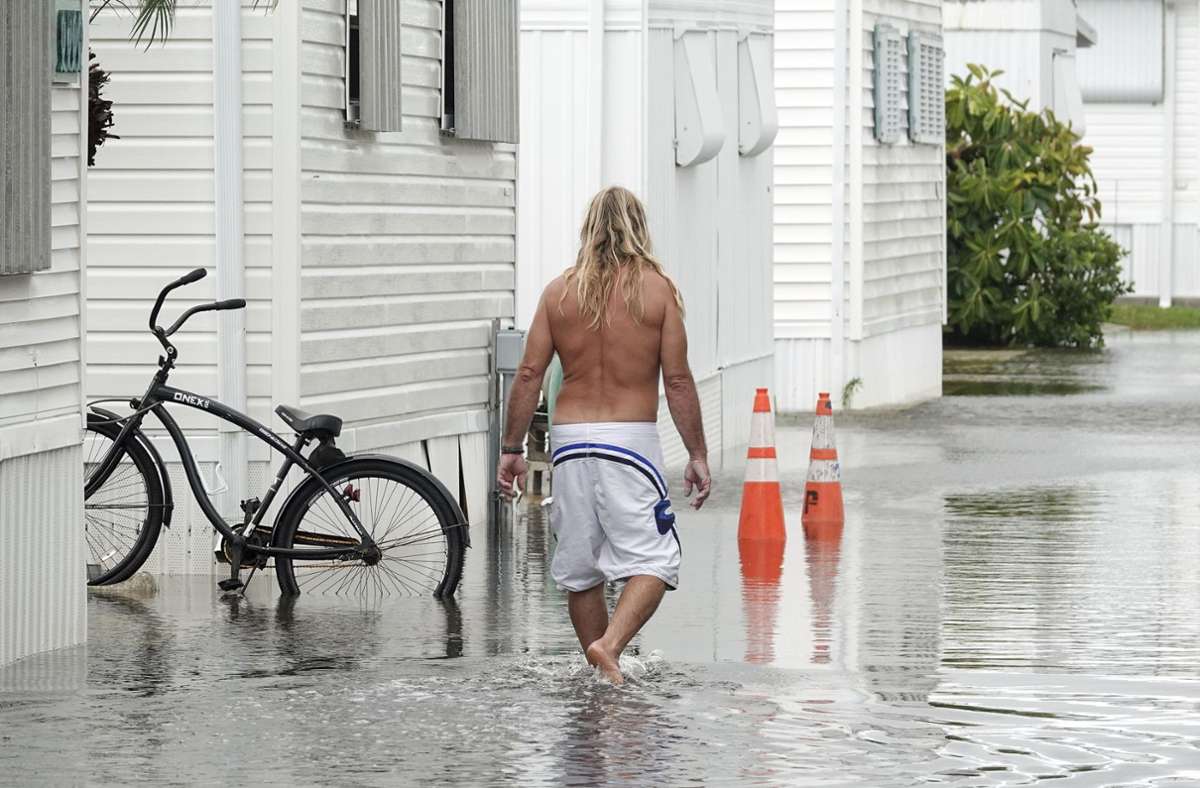 Bereits Ende September hatte der Hurrikan „Ian“ in Florida schwere Verwüstungen angerichtet.