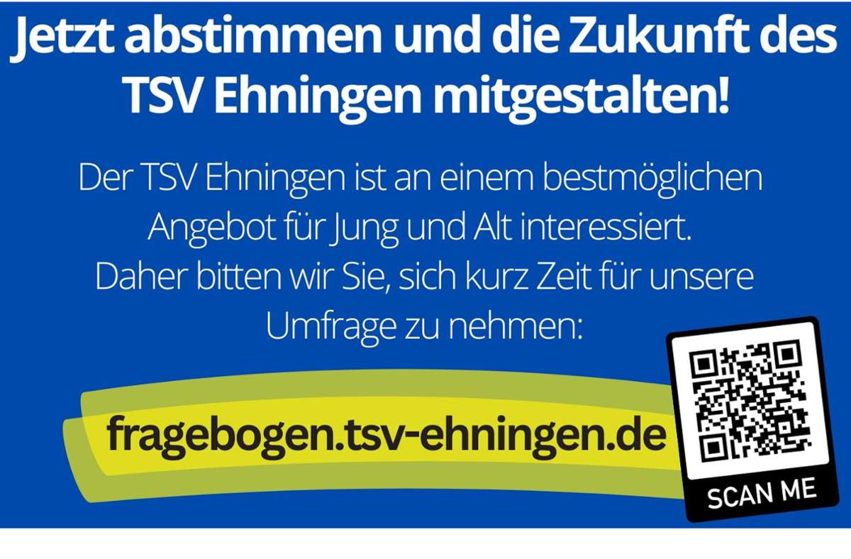 Der TSV will die Meinung der Ehninger hören – egal ob Vereinsmitglied oder nicht. Foto: TSV