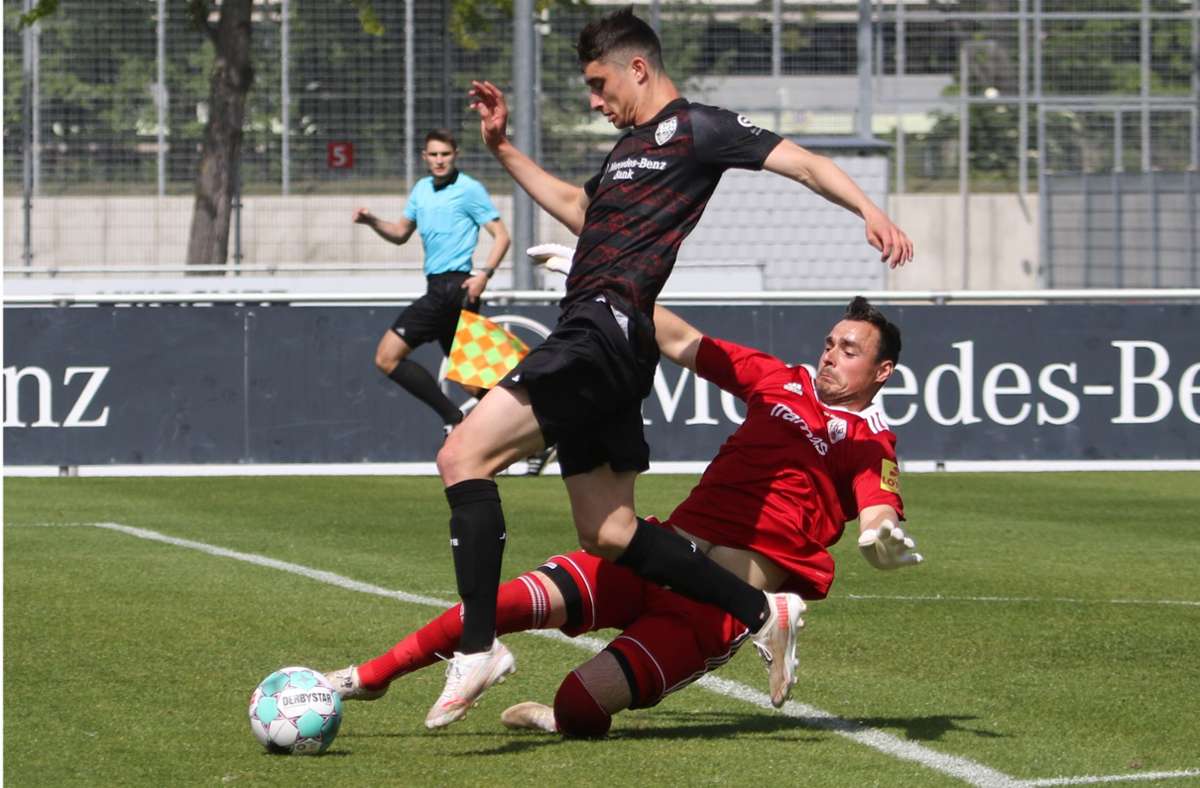 A-Junioren  des VfB Stuttgart: Warum Thomas Kastanaras sinnbildlich für die VfB U19 steht