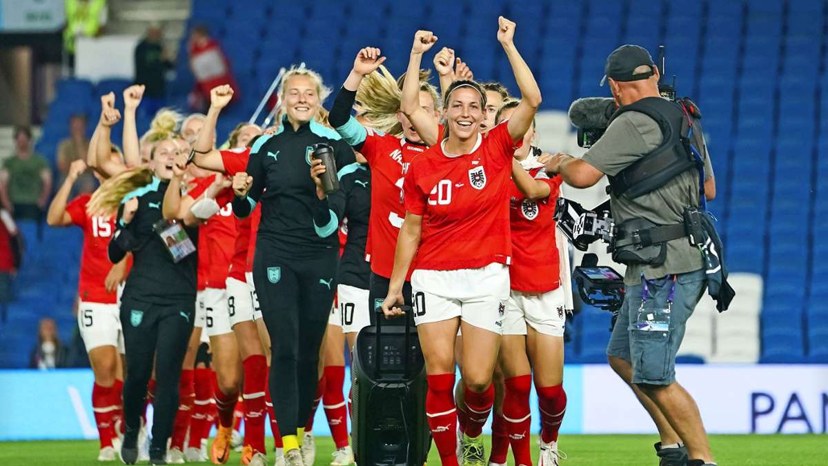 Vor dem Viertelfinale gegen Deutschland: Wie die Österreicherinnen zu den Feierbiestern der EM wurden
