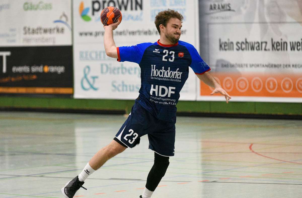 Handball SG H2Ku Herrenberg unterliegt im ersten Testspiel gegen Top-Drittligist - Handball im Kreis Böblingen
