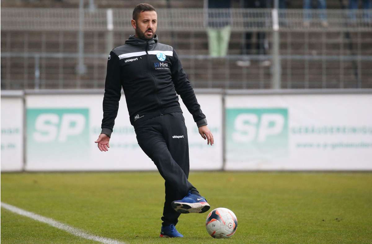 Stuttgarter Kickers gegen FC 08 Villingen: Im Hinspiel begann die Mission von  Mustafa Ünal