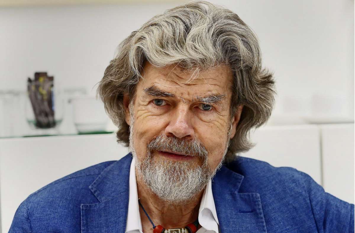 Reinhold Messner in Leonberg: „Ich nehme das Publikum mit auf den Berg“