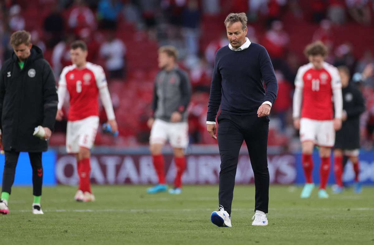 Drama um Eriksen bei der EM 2021: Dänemark-Trainer: „Könnte nicht stolzer auf Spieler sein“