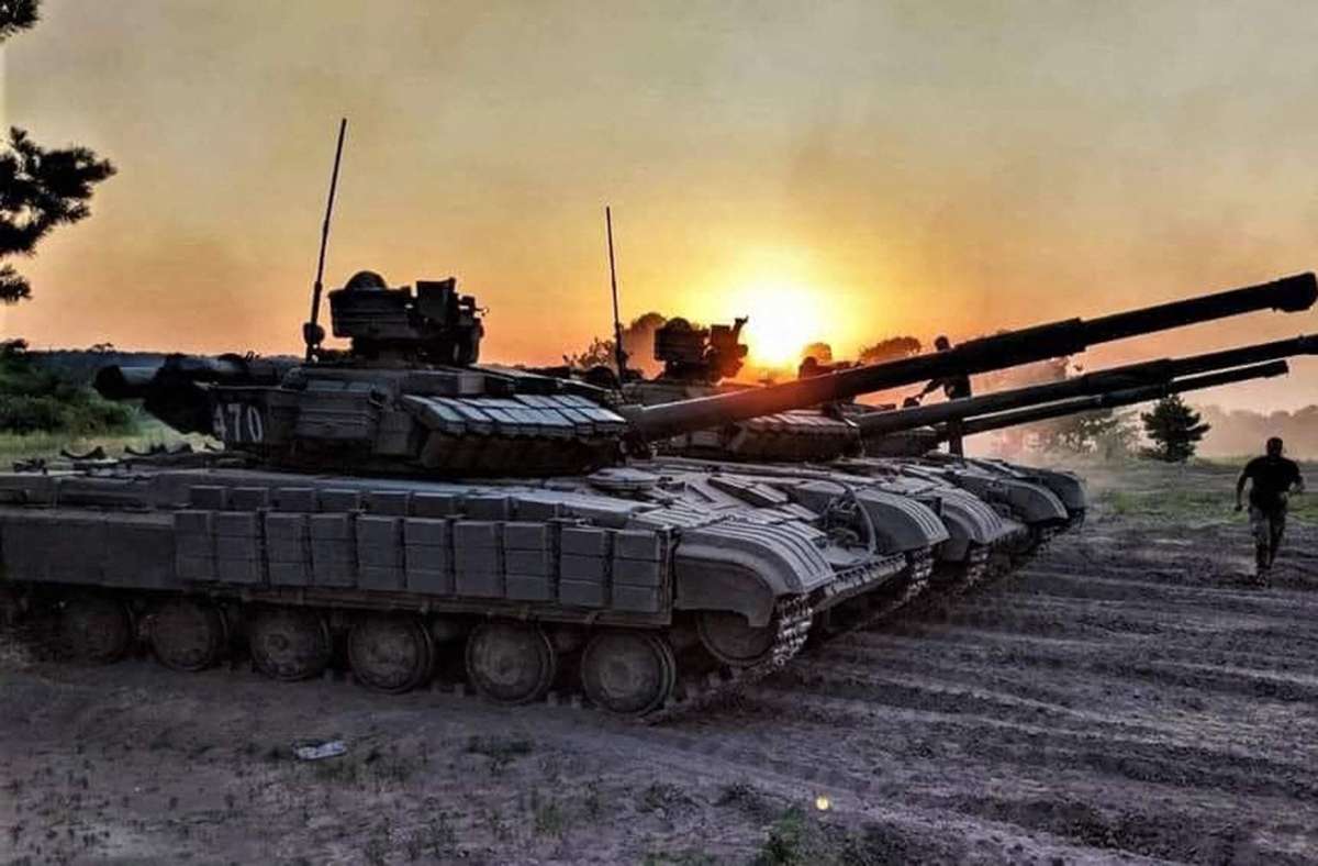 Die Ukraine hat zu wenig moderne Panzer. Foto: AFP/HANDOUT