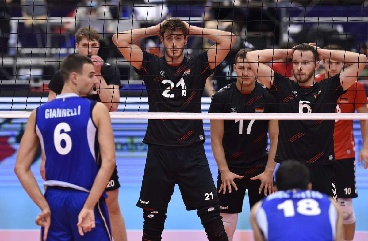 Volleyball-EM: Deutschland scheitert im Viertelfinale krachend an Italien