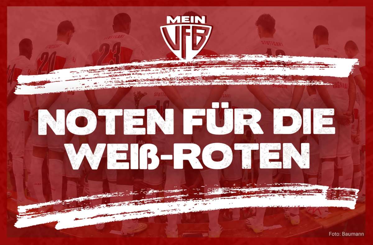 Bewertungstool für den VfB Stuttgart: Vergeben Sie Noten für die Weiß-Roten