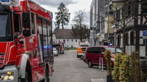 Feuer in Sindelfingen: Sicherungskasten schmort durch