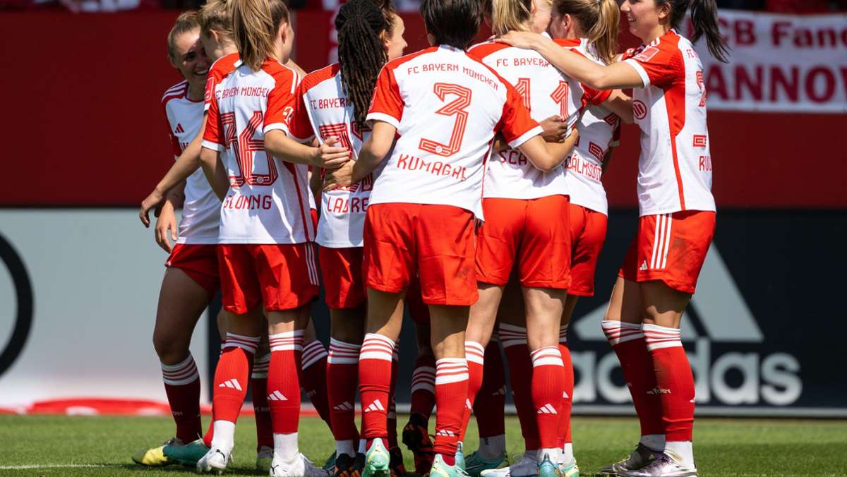 11:1 gegen Turbine Potsdam: Bayern-Fußballerinnen sind deutscher Meister