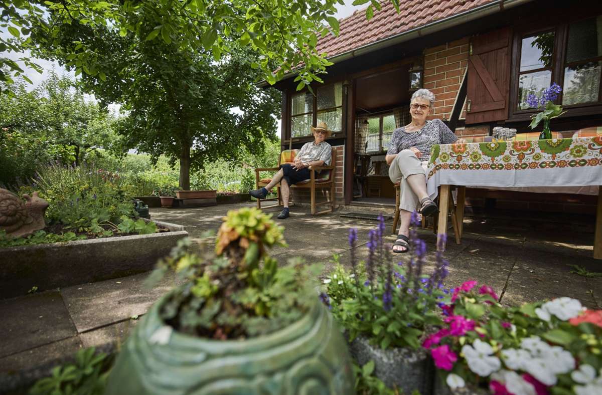 Kleine Paradiese im Rems-Murr-Kreis: Gartenglück mit Erinnerungsstücken
