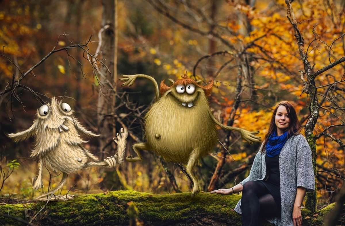 Digitale Kunst: Remseckerin erobert mit ihren Monstern  Instagram