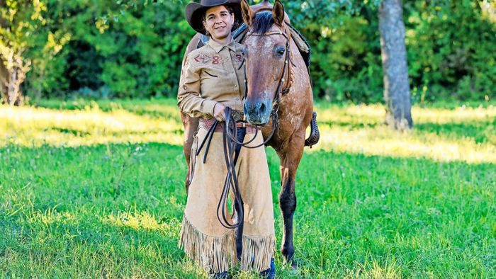 Sabrina Schuller hat dank Pferd „Lady“ ihre große Leidenschaft entdeckt