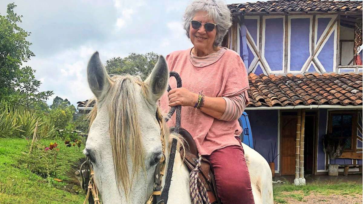 Das Glück der Erde liegt nicht nur auf dem Rücken der Pferde –  sondern für Marisol Simon auch in Südamerika.