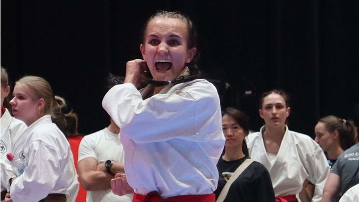 Karate beim Dojo Jiriki Gäufelden: Ina Häckers Saison endet mit kleiner Enttäuschung, aber auch mit Freude