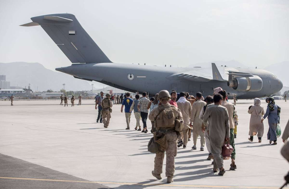 US-Evakuierungsmission in Kabul: Abkommen mit 26 Nationen auf vier Kontinenten