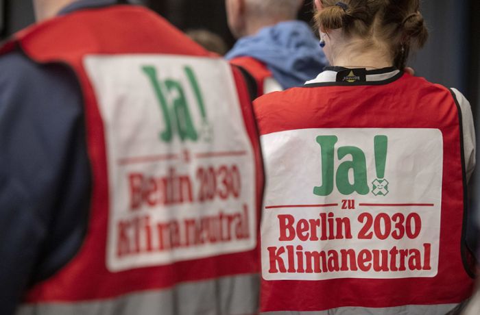 Berlin: Volksentscheid für ehrgeizigere Klimaziele gescheitert