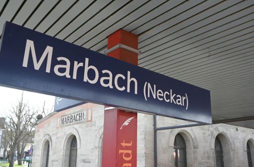 Die Jugendlichen waren mit der S-Bahn von Ludwigsburg nach Marbach gefahren. Foto: Werner Kuhnle