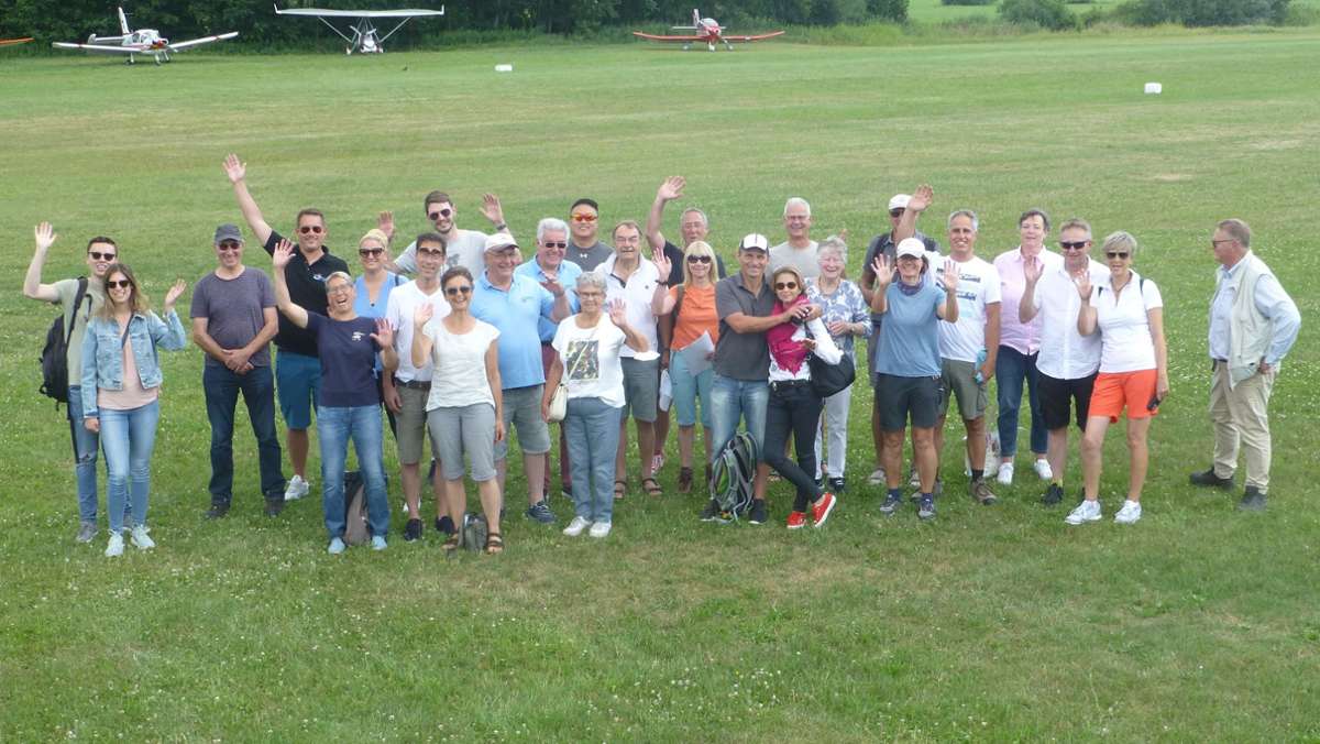 Luftsportgemeinschaft Hanns Klemm: Erster großer Vereinsausflug seit langer Zeit führt nach Schweighofen