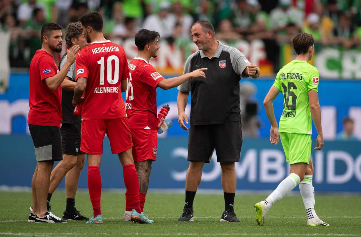 Niederlage gegen Wolfsburg: Heidenheim und die Lehren der Debüt-Pleite