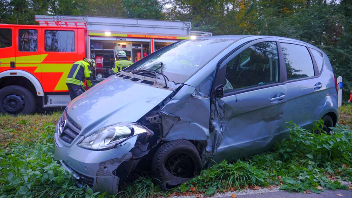 Unfall bei Weilheim: Zusammenstoß mit dem Gegenverkehr