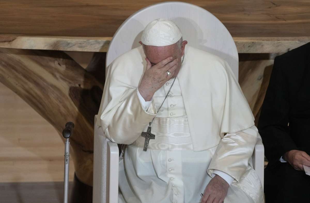 „Pilgerreise der Buße“: Papst bittet um Vergebung in Kanada