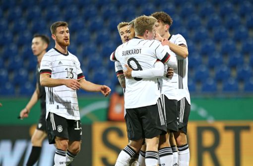 Die deutsche U-21-Nationalmannschaft hat zum dritten Mal die Europameisterschaft in dieser Altersklasse gewonnen. Foto: Pressefoto Baumann