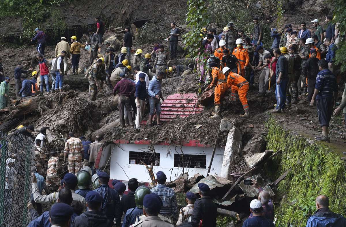 Indien: Mindestens 49 Tote bei Starkregen und Erdrutschen