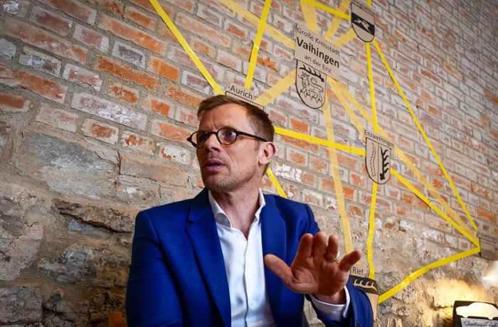 Uwe Skrzypek in Vaihingen an der Enz: Ein Daimler-Manager will jetzt lieber Oberbürgermeister werden