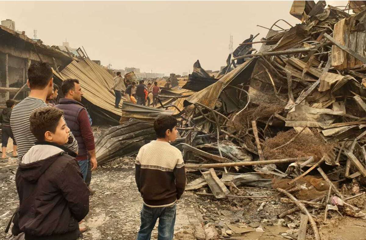 Flüchtlingshilfe im Irak: Mit Sattelzügen gegen das Elend