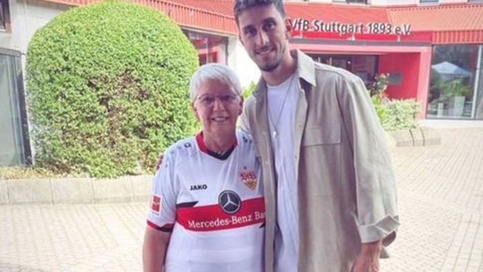 Profi des VfB Stuttgart trifft Anhängerin: Ata und Angelika  – ein Herz für den VfB