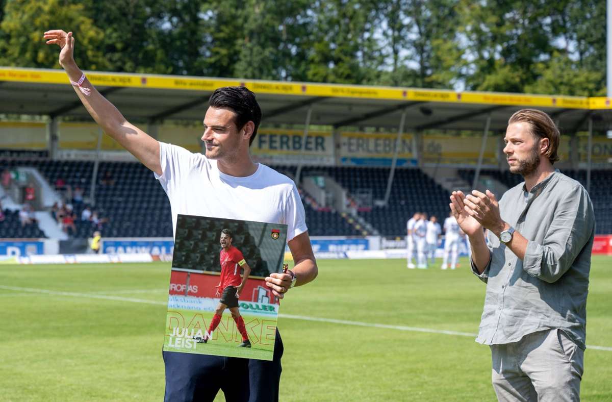 SG Sonnenhof Großaspach gegen Stuttgarter Kickers: Wie Julian Leist die Lage vor dem  Topspiel einschätzt