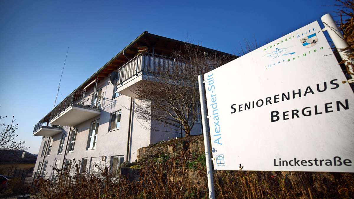 Alexander-Stift in Berglen: Pflegeheim schließt wegen Personalmangels