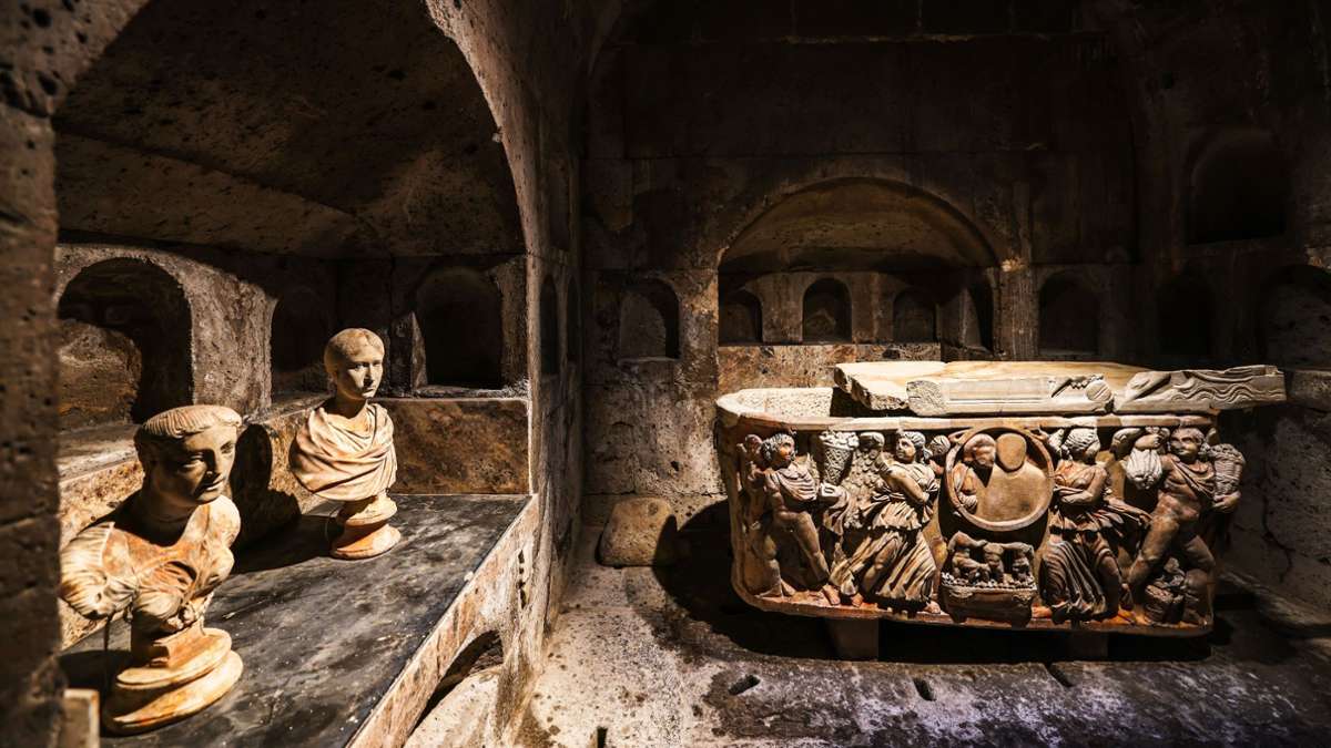 Fast 2000 Jahre ist das Römergrab alt.