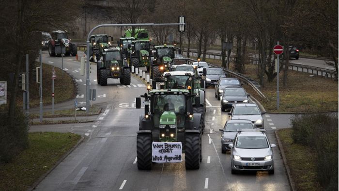 Peter Hauk nimmt Stellung zum Protest der Landwirte