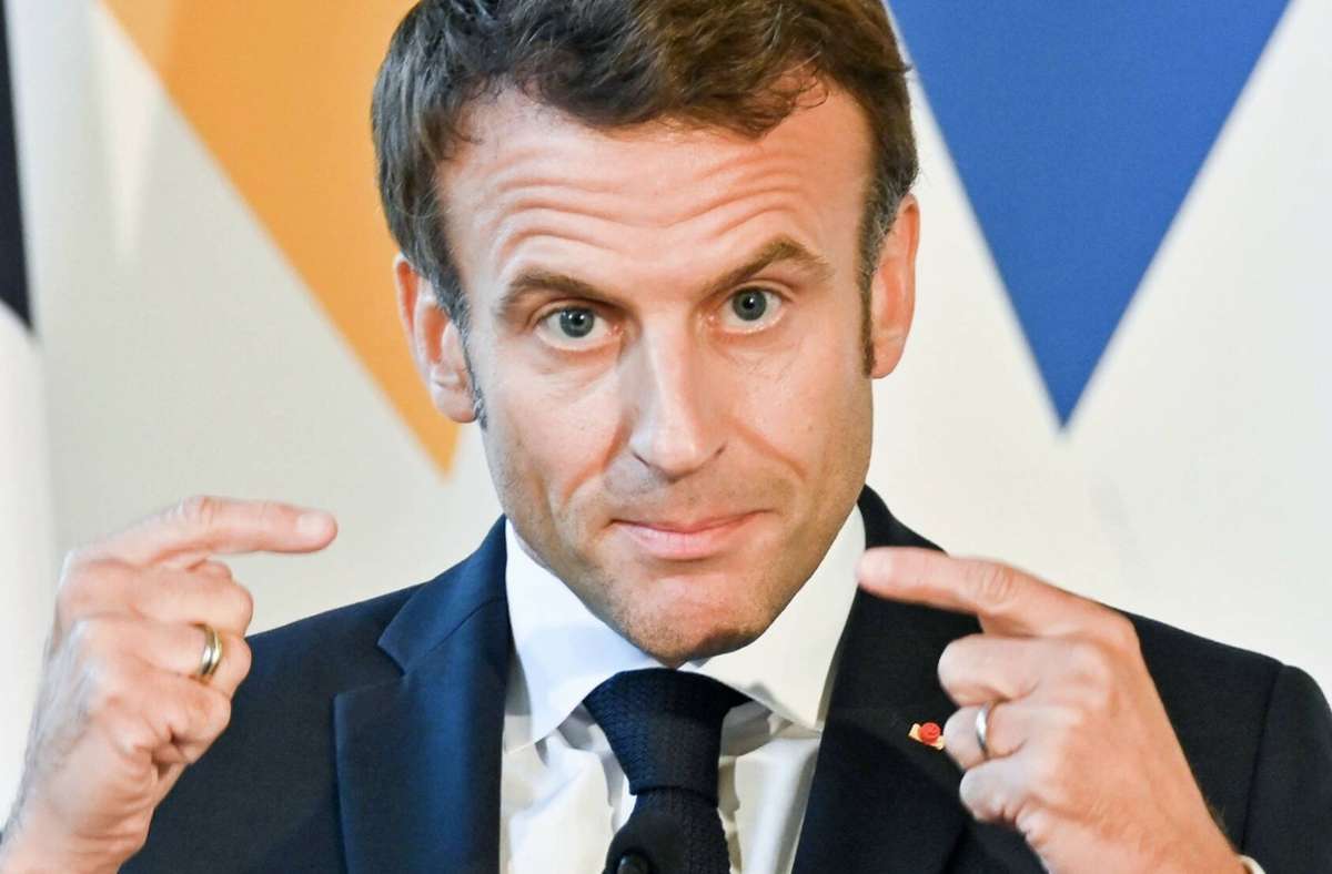 Weg in der Energiekrise: Frankreichs Präsident Macron kritisiert Deutschland