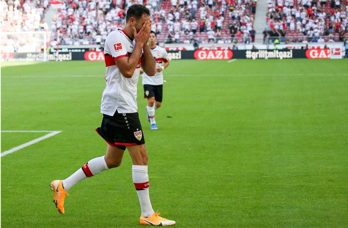 Er konnte sein Glück über seinen ersten Bundesliga-Treffer beim 5:1 gegen Fürth kaum fassen: Hamadi Al Ghaddioui. Kommen gegen Leipzig weitere Treffer dazu?