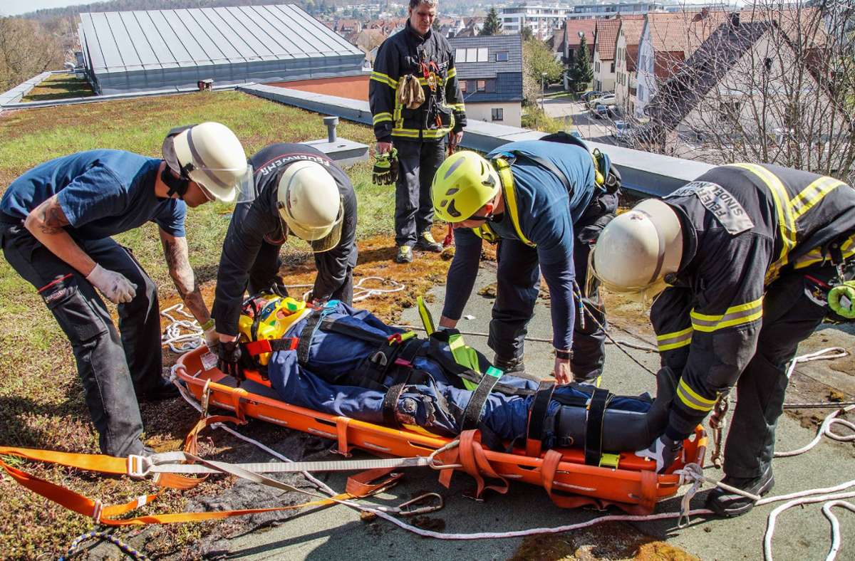 Sindelfinger Einsatzkräfte: Feuerwehr nimmt Training wieder auf