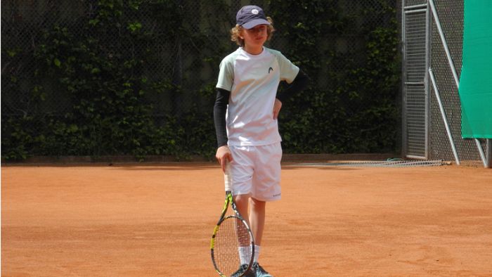 Tennis-Jugendbezirksmeisterschaft: Einige erste Plätze gehen auch in den Kreis Böblingen