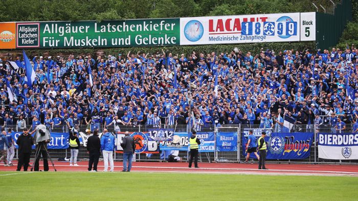 Stuttgarter Kickers: Kein Team zog auswärts mehr Zuschauer an als die Blauen