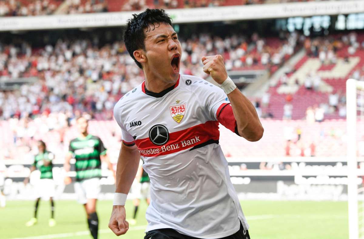 VfB Stuttgart gegen SpVgg Greuther Fürth: Wie Wataru Endo die Weiß-Roten mitreißt