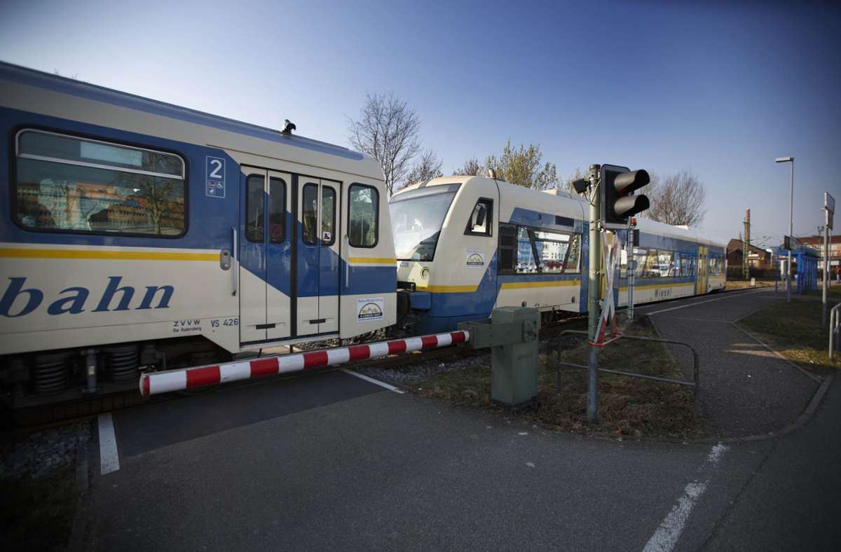 Sperrung auf der Wieslauftalbahn: Wiesel fährt eine Woche lang nicht