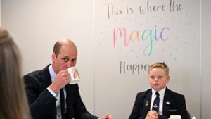 Britisches Königshaus: Nach Einladung per Brief: Prinz William besucht Schulprojekt