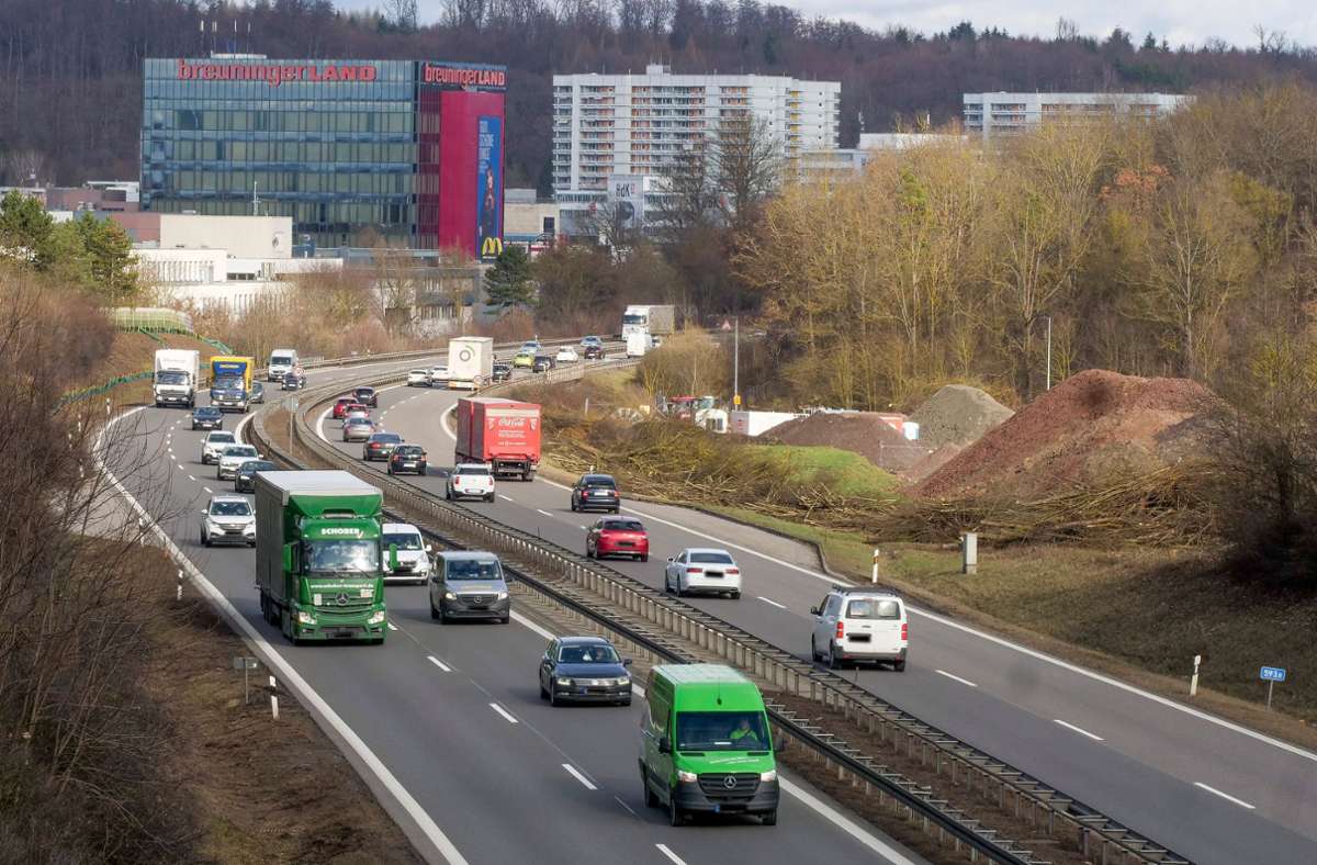 Eine stauanfällige Strecke: die Autobahn 81 bei Böblingen und Sindelfingen. Foto: Simon Granville